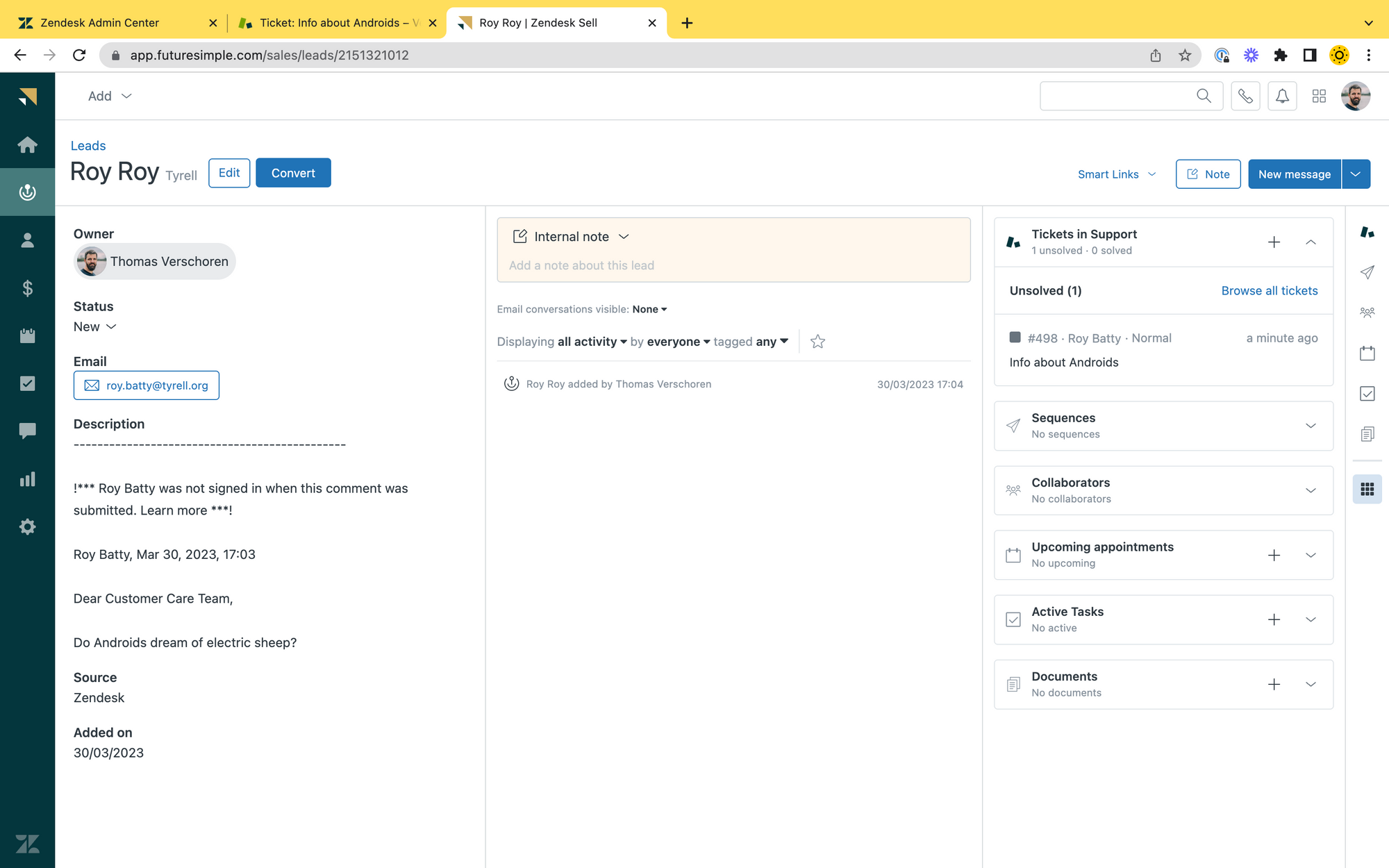 Expanded API Support Via Custom Authentication For Zendesk Webhooks