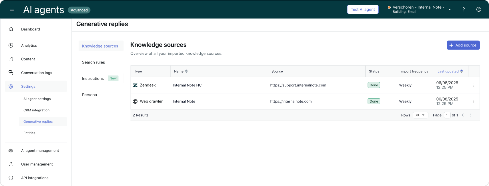 Generative email replies for AI Agents Advanced in Zendesk