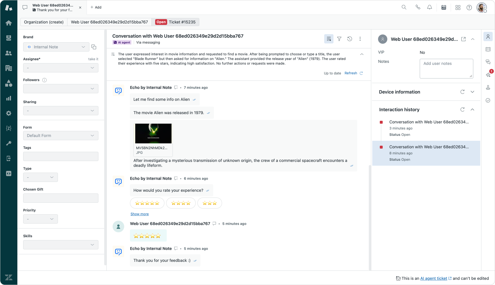 Updates to Agent Copilot summaries in Zendesk