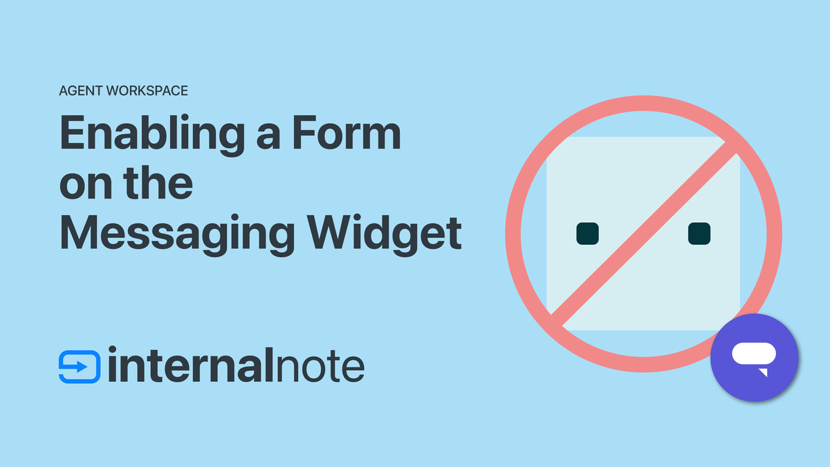 Enabling forms on the Zendesk Messaging widget without using a bot