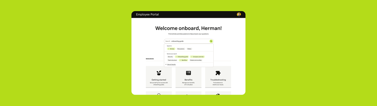 What's new for Employee Services at Zendesk