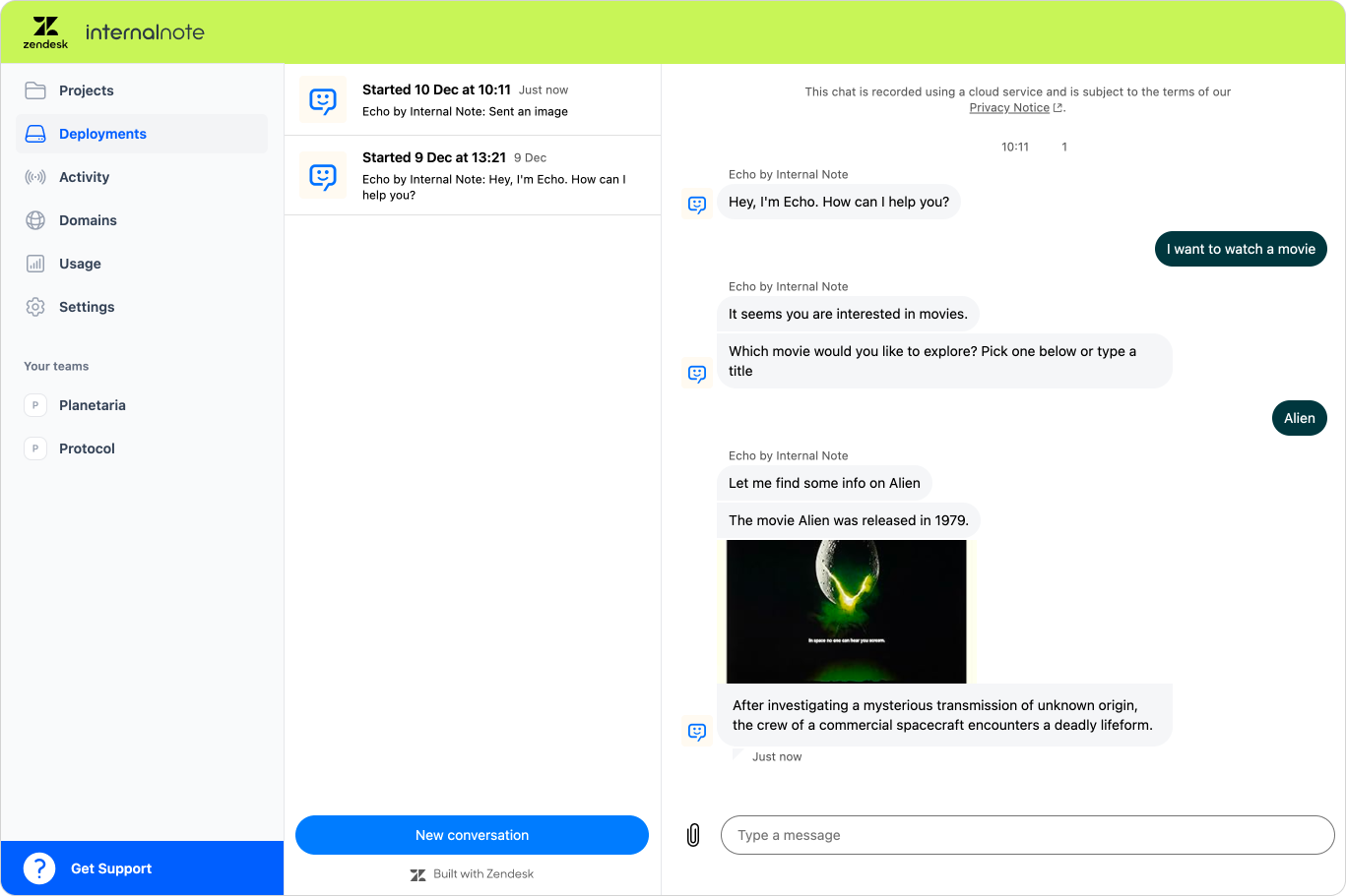 Embedded mode for the Zendesk Widget