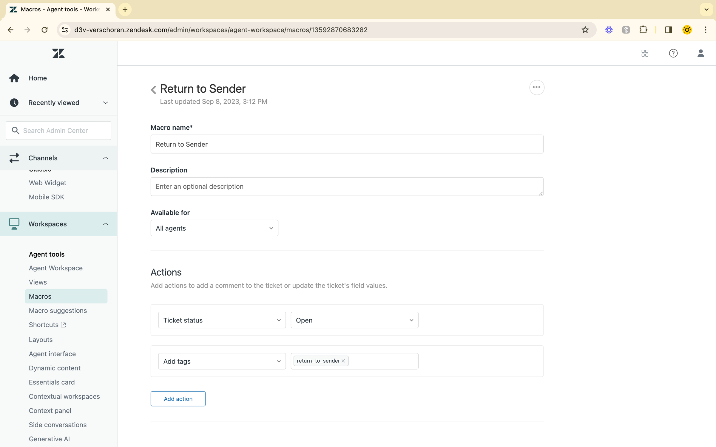Return to Sender - Reassign Zendesk Tickets back to the original agent