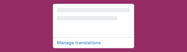 Managing custom translations in the Zendesk Bot