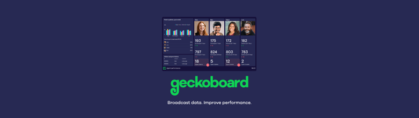 Geckoboard - Stop building Zendesk Reports that nobody checks (sponsor)